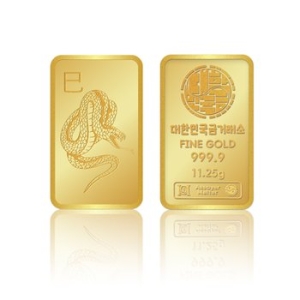 대한민국금거래소 청뱀 순금 골드바 11.25g (1개)