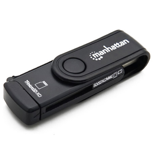 Manhattan USB3.0 미니 멀티 카드리더기_이미지