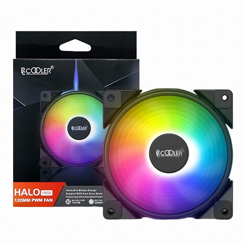 PCCOOLER HALO 120 RGB SYNC PWM