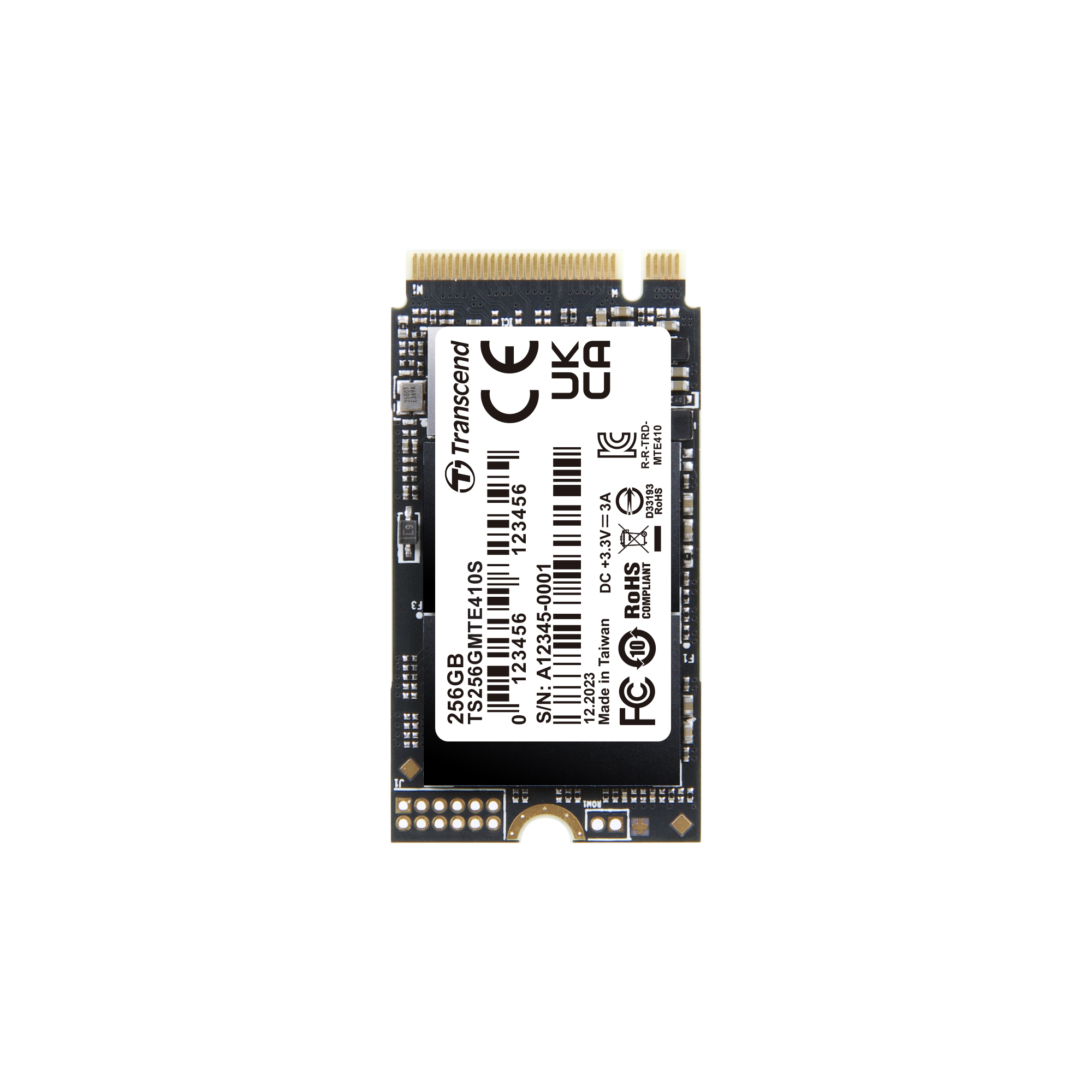 트랜센드 MTE410S M.2 2242 NVMe 해외구매 (256GB)