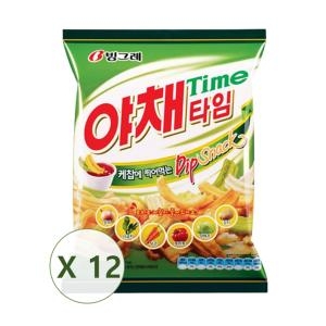 빙그레 야채타임 70g (12개)_이미지