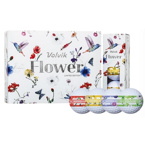 볼빅 비스타3 프리즘 360 플라워 리미티드 에디션 (12개)
