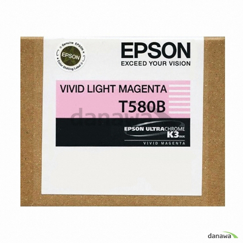 Epson 정품 T580B (T580B00) 선명한 밝은빨강_이미지