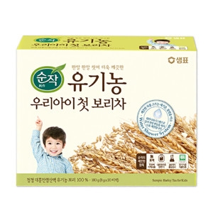 샘표식품 샘표 순작 유기농 우리아이 첫 보리차 160g (3개)