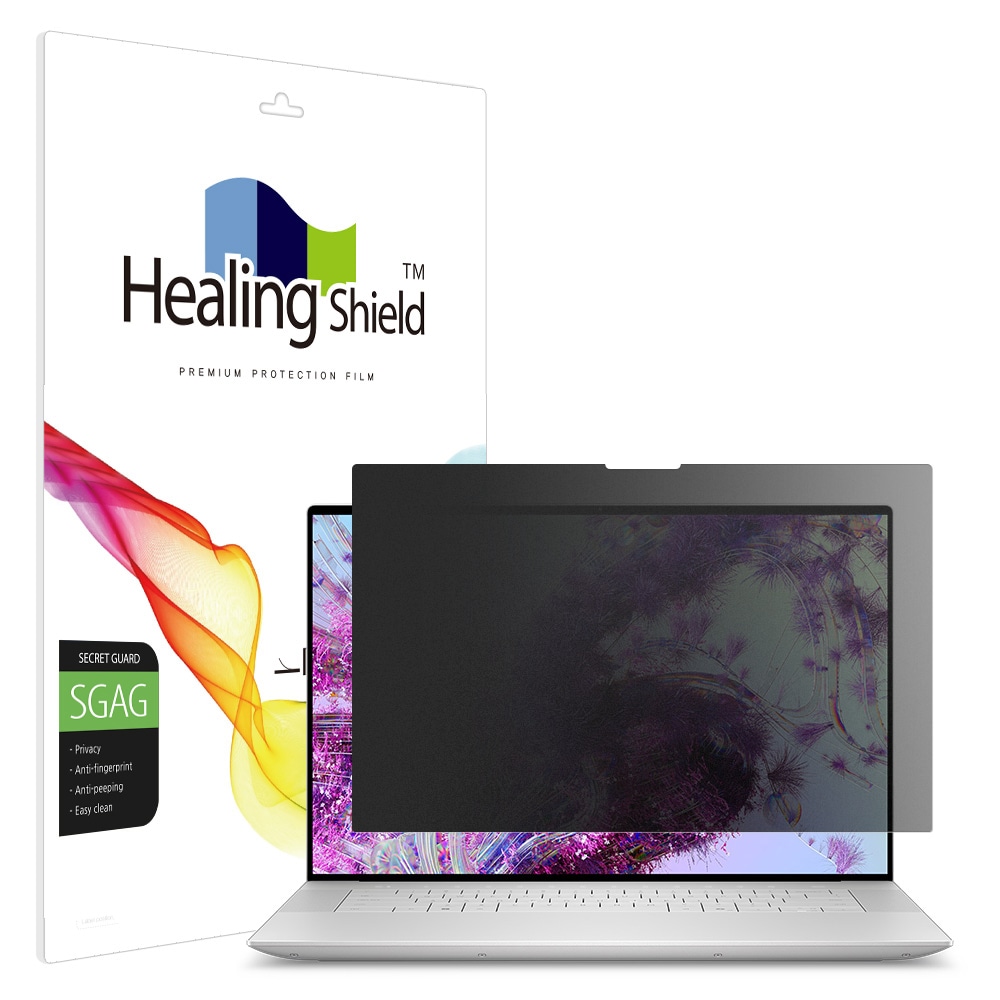 델 XPS 16 9640 터치 프라이버시 저반사 사생활 보호필름