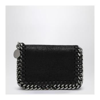 ���ڶ��īƮ�� Falabella flap card holder black 7P0067W9132/XM_STELL-1000_100-U Bl