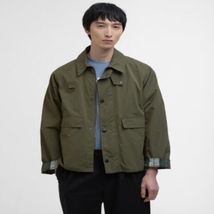 바버 URJU5E024E2 남여공용 카키 OS 스페이 Lightweight Showerproof자켓URJU5E024E2