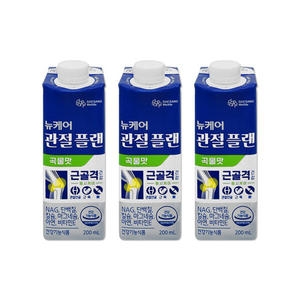 대상웰라이프 뉴케어 관절플랜 곡물맛 200ml (72개)