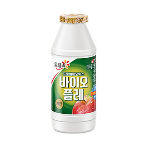 빙그레 바이오플레 사과 130ml (4개)_이미지