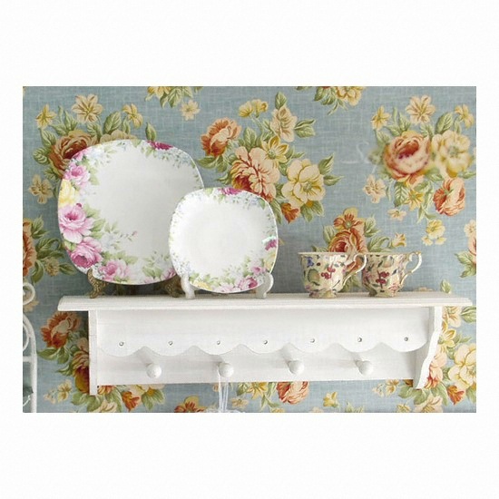 소품채널 빈티지 레이스 선반