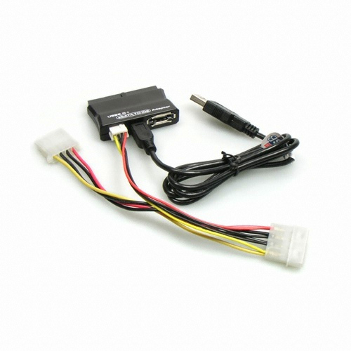 ����Ʈ�� COMS USB2.0 + eSATA To IDE ����� (VE456)