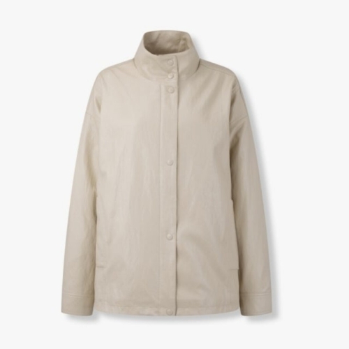 스튜디오톰보이 여성 신세틱 레더 하이넥 점퍼 9176161973_이미지