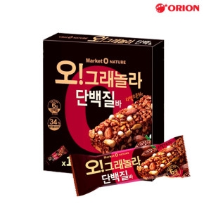 오 그래놀라 단백질바 리얼초콜릿맛 40g