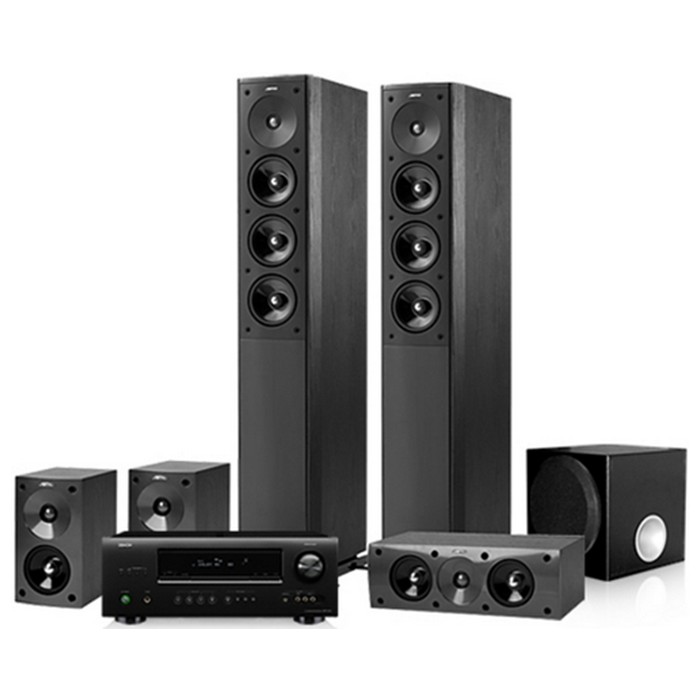 야모 S608 5.1채널 + 데논 AV리시버 (AVR-1312, YST-SW012)_이미지