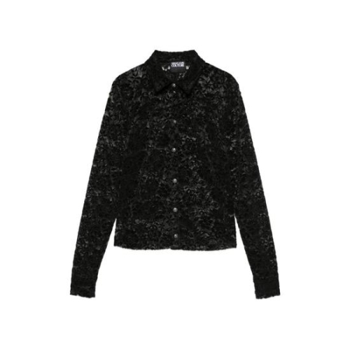 베르사체 진스꾸뛰르 버튼 플로럴 셔츠 79HAL213J0243 T