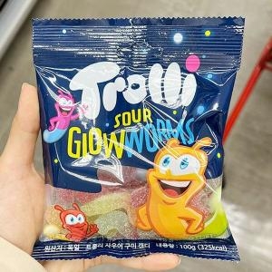 트롤리 사우어 글로우웜즈 100g (5개)