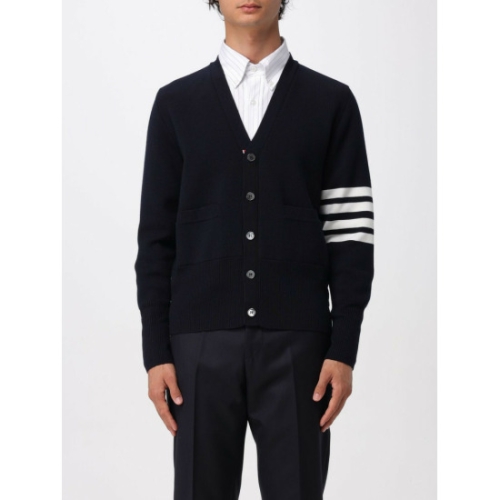 톰브라운 라프리마 남성 스웨터 MKC160A415 415 Blue /6_이미지