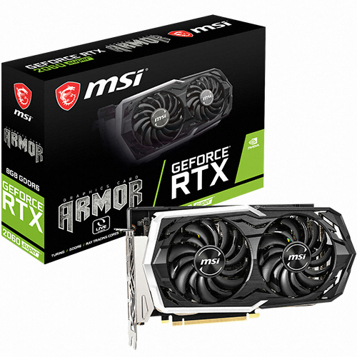 MSI 지포스 RTX 2060 SUPER 아머 D6 8GB