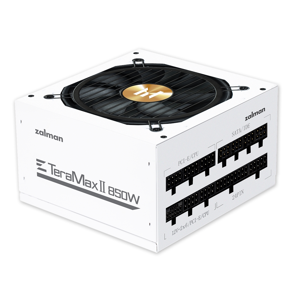 잘만 TeraMax II 850W 80PLUS골드 풀모듈러 ATX3.1 화이트_이미지