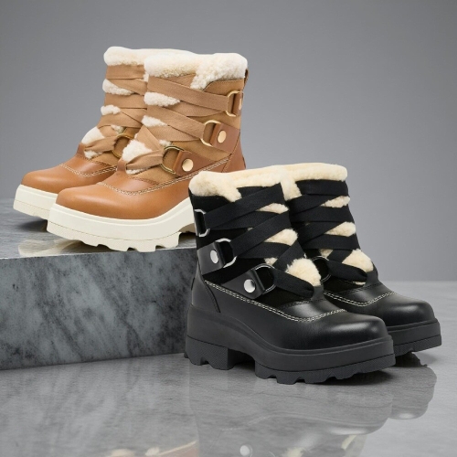 소렐 조안 포워드 코지 방수 방한 부츠 여성 NL5265 240 블랙