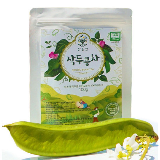 산들찬 무농약 작두콩으로 만든 작두콩차 100g이미지입니다. 누르면 해당 게시물로 새창이동합니다.