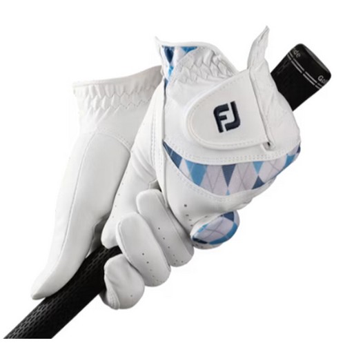 풋조이 2024 레이디 이컴포트 여성용 골프장갑 양손 68894E 68895E (3개)_이미지