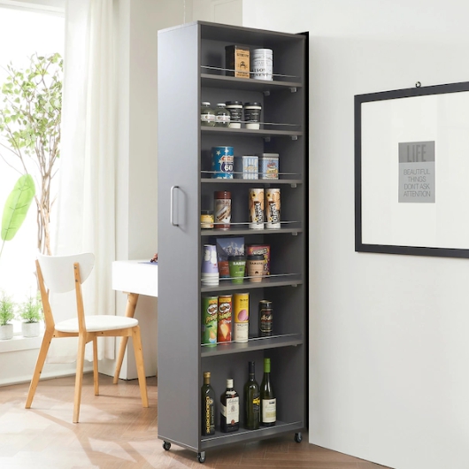 다하미  돌로미티 키큰 슬라이딩 틈새수납장 200