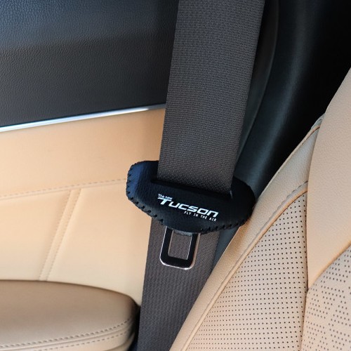 가죽 안전벨트 클립 커버 현대 더 뉴 투싼