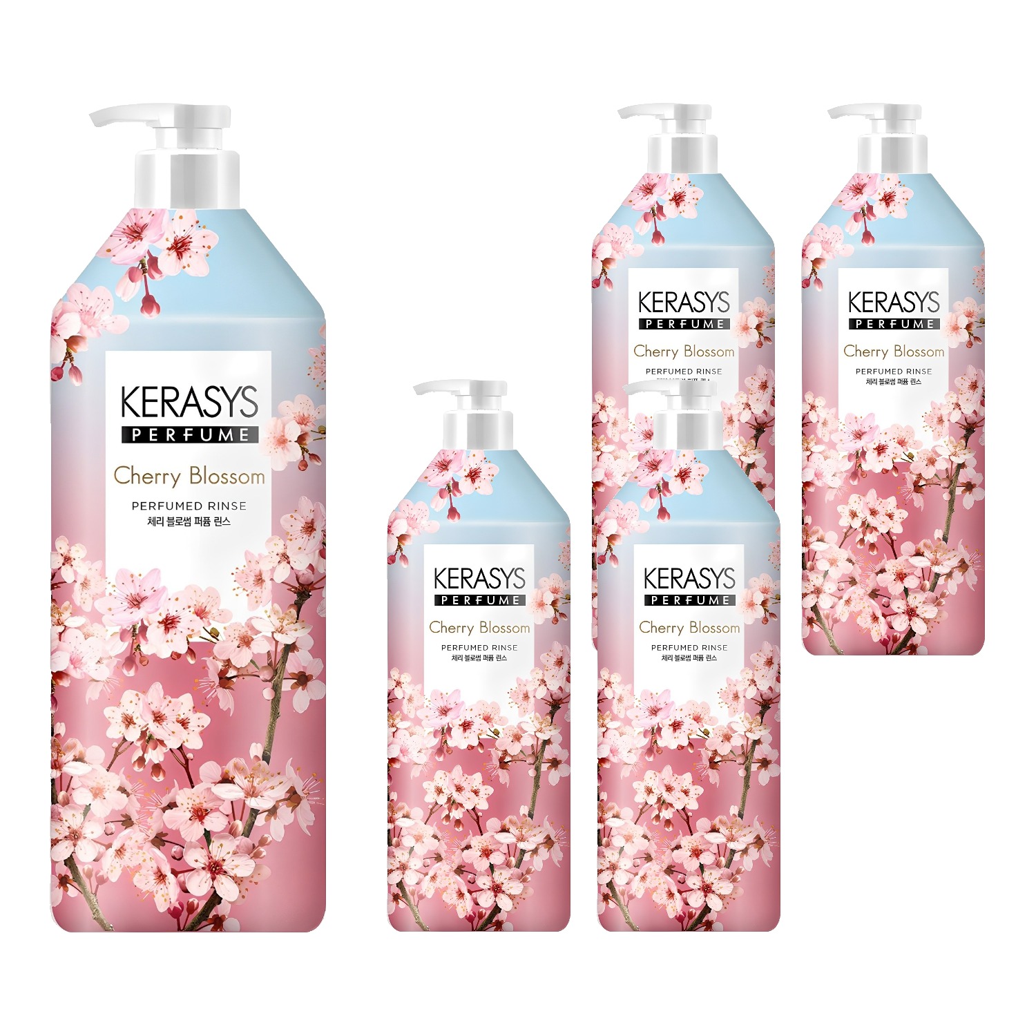 케라시스 체리블라썸 퍼퓸 린스 1000ml (5개)_이미지