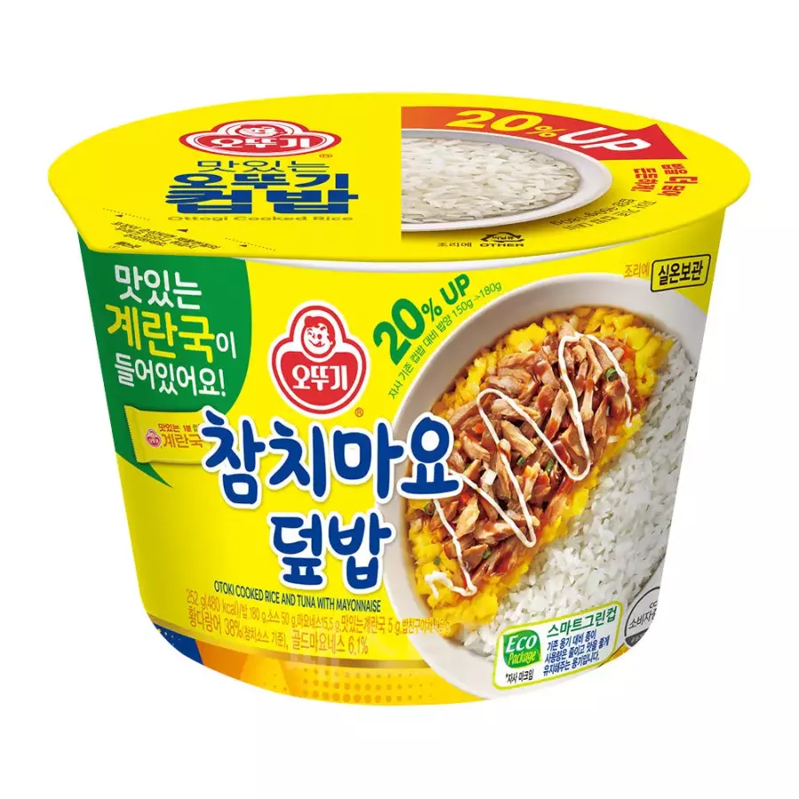 오뚜기 컵밥 참치마요덮밥 252g(+계란국) (7개)_이미지