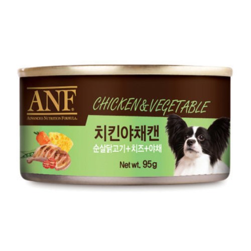 ANF 독 치킨야채 캔 95g (24개)_이미지