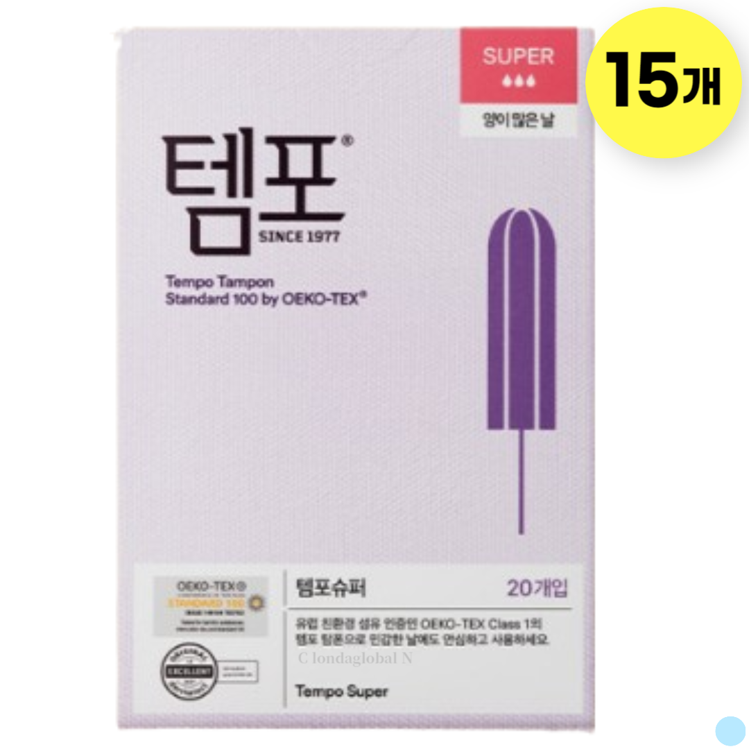 템포 오리지널 슈퍼 20개 (15팩(300개))_이미지