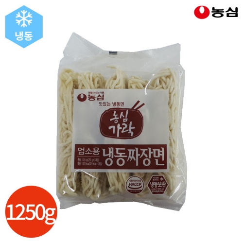 농심 가락 냉동 <b>짜장</b><b>면</b> 1.25kg x 4봉 20인분