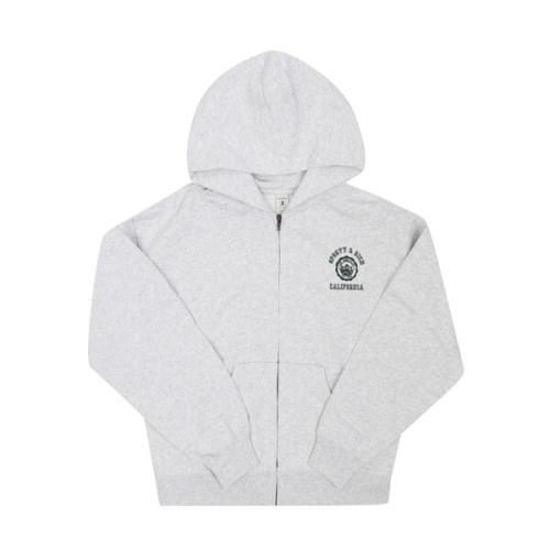 스포티앤리치 ST08862508GY03 캘리포니아 California 엠블럼 공용 후드집업
