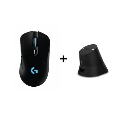 로지텍 G703 HERO WIRELESS + 호환 충전 독