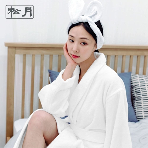 송월타월 30수 컬러 목욕가운