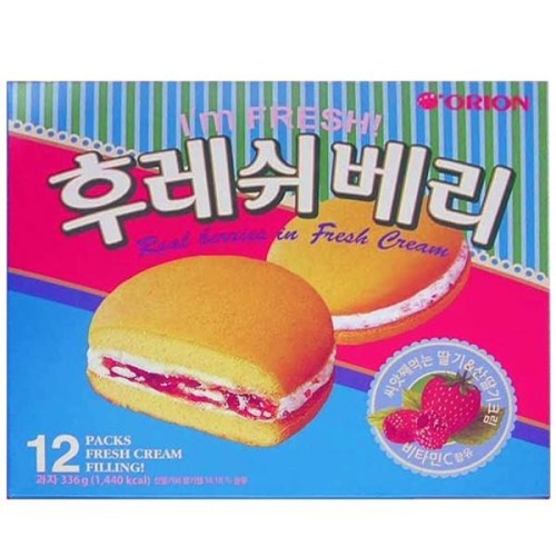 오리온 후레쉬베리 336g