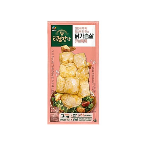 The더건강한 닭가슴살 큐브톡톡 96g