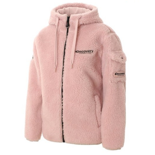 디스커버리 익스페디션 테크플리스 후드자켓 DWSS72016 (PKL, 핑크)