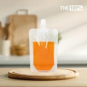 [불명] 투명 음료 스파우트파우치 100ml 9파이 (50매)