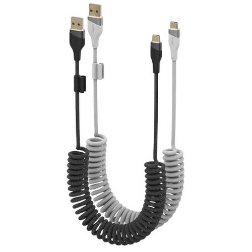 우븐 C타입 60W 스프링 케이블 BWSCTOA3A