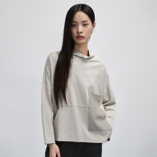 보니스팍스 하이넥 레자패치 네오프렌 티셔츠-BC48TS110_이미지