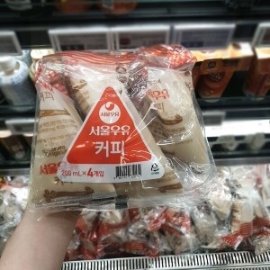 서울우유 커피우유 200ml (4개)_이미지