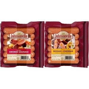 쟌슨빌 베다체다 소시지 396g 4팩 / 대용량 대량 소세지 소시지 간식_이미지