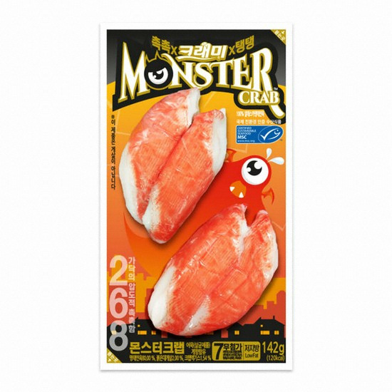 한성기업 크래미 몬스터크랩 142g (3개)_이미지