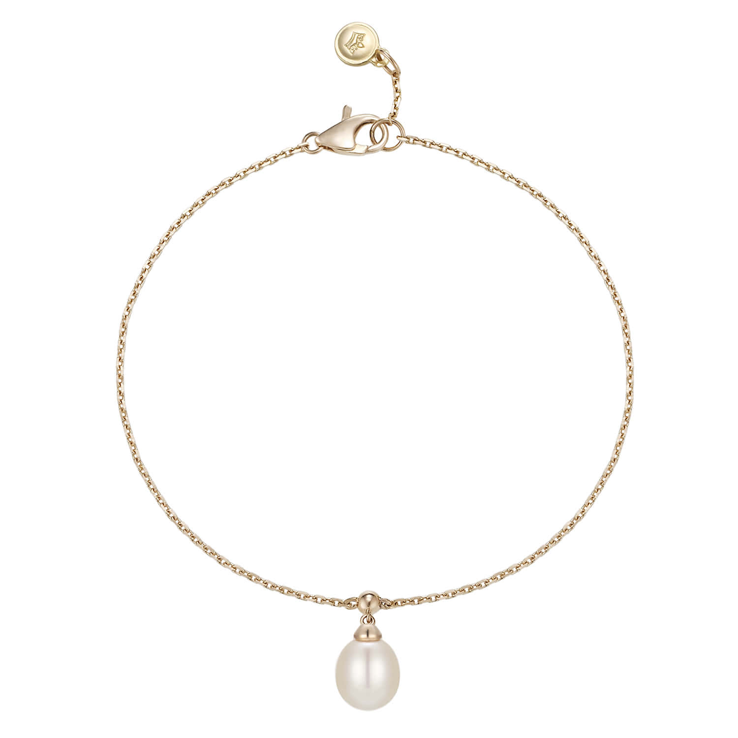 제이에스티나 Basic Perlina 14K 팔찌 JJP1BF8AF167R47S0