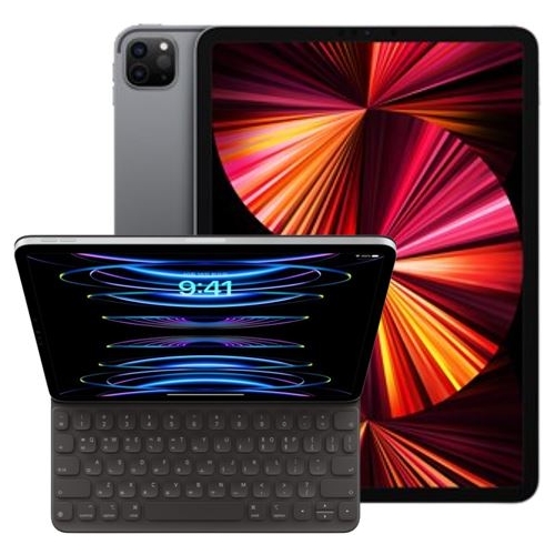 APPLE 2021 iPad Pro 11 3세대+폴리오키보드 (1TB)_이미지