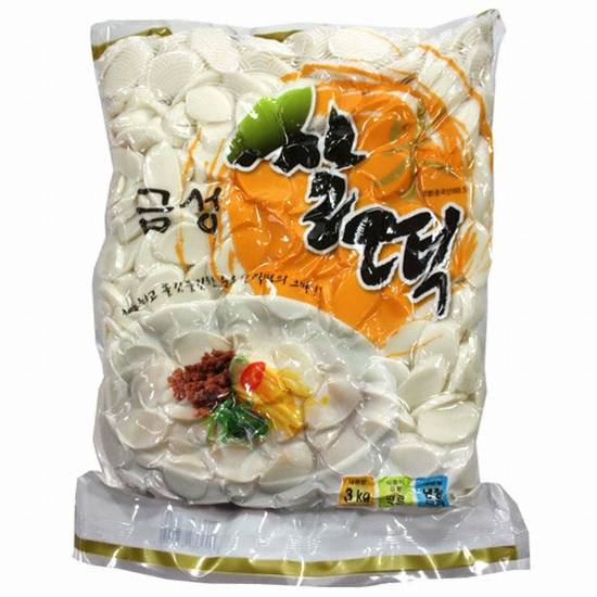 금성 쌀떡국떡 3kg이미지입니다. 누르면 해당 게시물로 새창이동합니다.