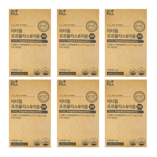  닥터필 프로폴리스이뮨 프로 30매 [6개]
