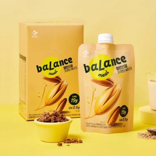 CJ제일제당 밸런스밀 프로틴 쉐이크 귀리 45g (1개)
